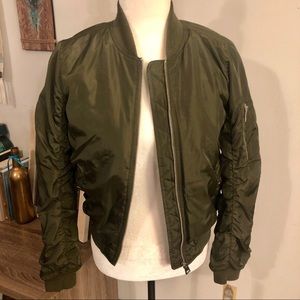 American Rag Green Bomber Jacket